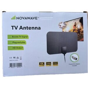 New Novawave Antenna TV  BOOST SIGNAL‎ PLUG AND PLAY